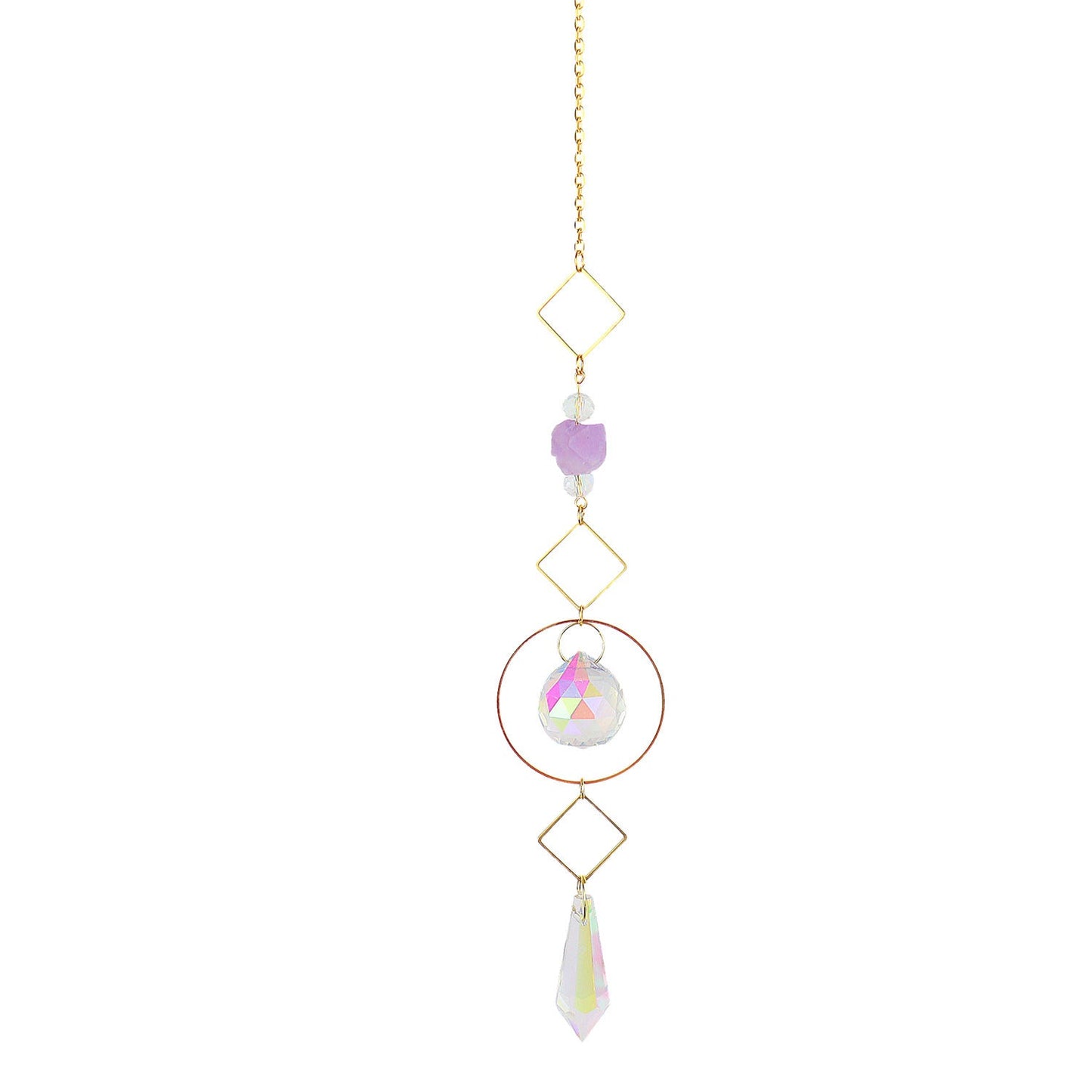 Minted Crystal Wind Chime The Unalia Brand